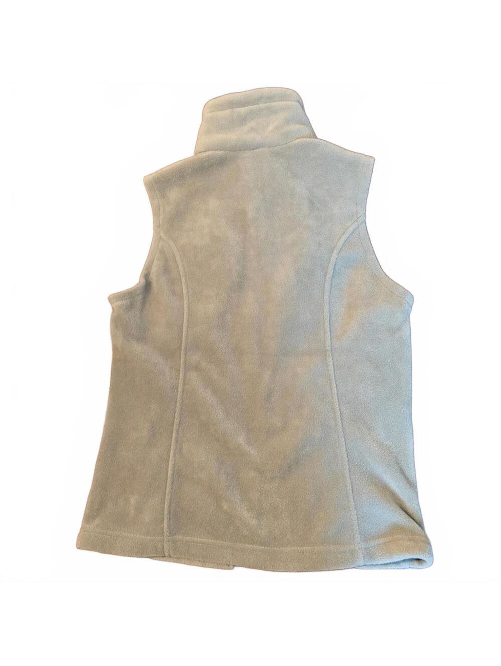 NWT Columbia Sportswear Olive Fleece Zip Vest Women’s Size Small - Picture 5 of 7